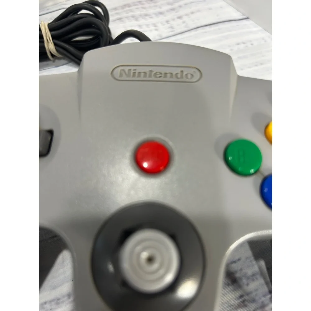 Nintendo 64 Controller Gray‎ Original OEM Wired NUS-005 N64 Gaming Pad